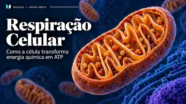 Capa da aula Respiração Celular e Produção de ATP